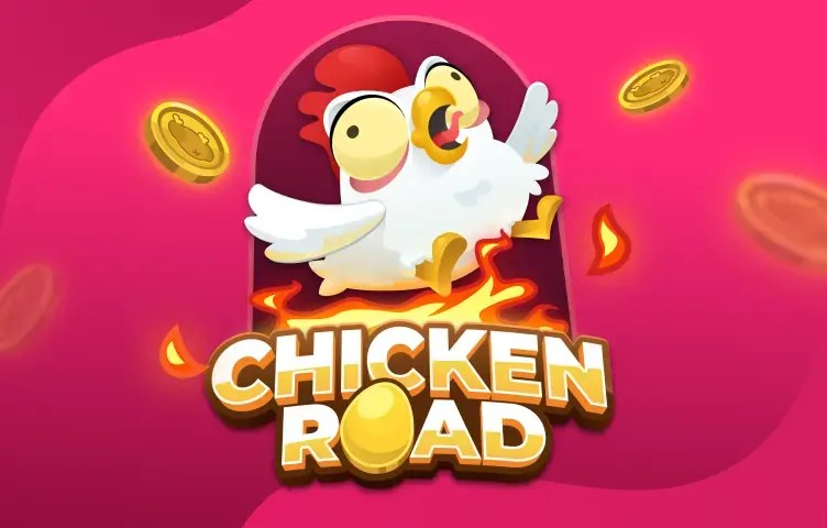 Chicken Road slot logo by InOut at Ninlay Casino