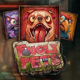 Official Slots logo: Fugly Pets by Stakelogic at Ninlay Casino