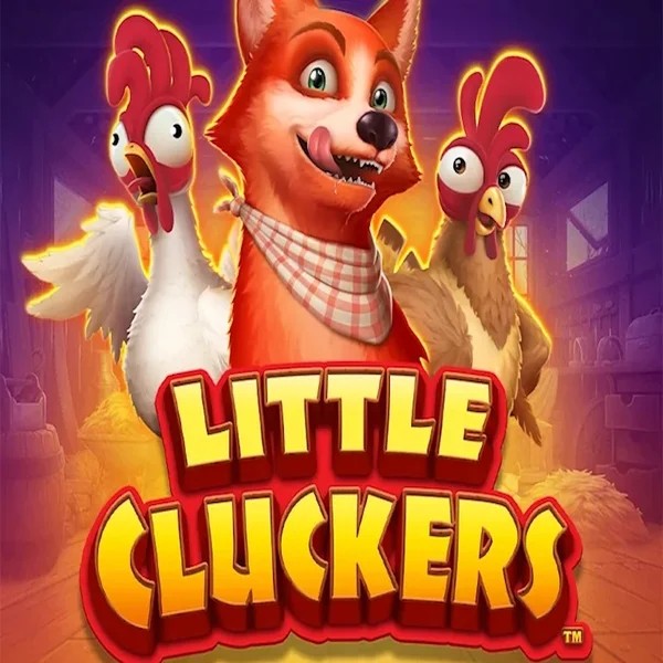 Little Cluckers slot logo by Greentube at Ninlay Casino