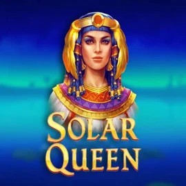 Solar Queen slot logo by Playson at Ninlay Casino